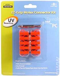 PS-VAMR BARGAIN SPECIAL Vantec MCK-iOUV-RD EZ-Grip UV red 10x Molex Connector Kit
