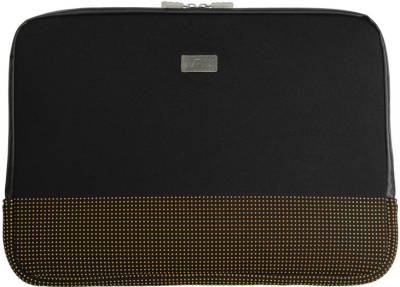 CB-VFo13-Bo VAX vax-2001 Fontana 13.5" nb sleeve - black + Orange rubber dots for maximum grip