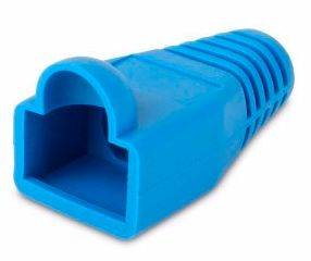 NET-BOOT-B-V VCOM RJ45 boots - Blue (pack of 20),