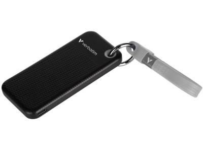 M32190 Verbatim 32190 1TB USB 3.2 Gen 2 Pocket Solid State Drive - Black / Grey