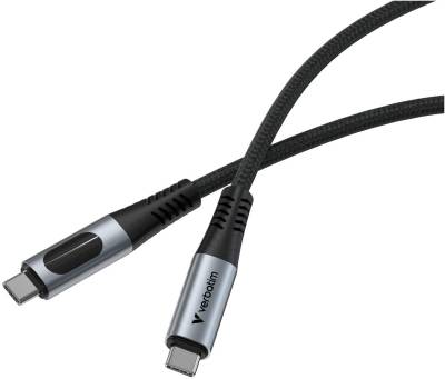 MOVEV31849 Verbatim 31849 Sync & charge cable USB-C to USB-C 240W 40 Gbps Display 120 cm