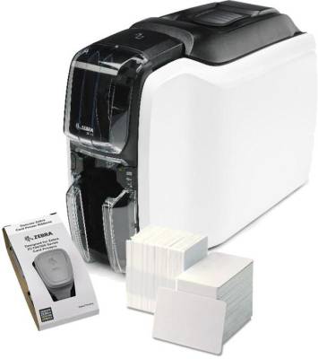 ZC11-0000Q00EM00 Zebra ZC100 Direct-to-Card Printer Single Sided - USB, 200 cards + 200 Ribbon